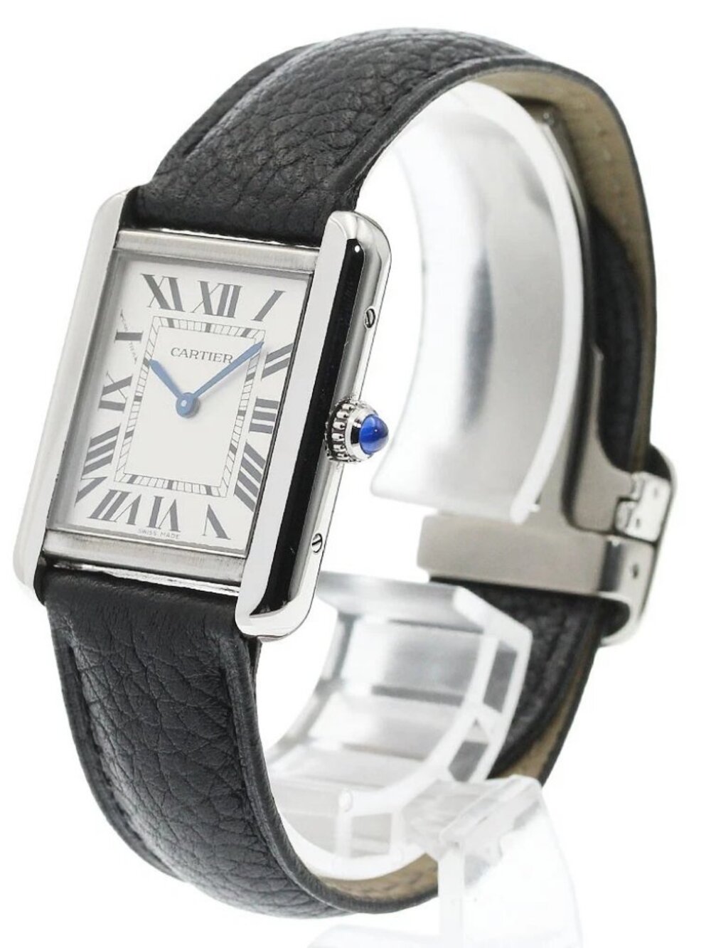 CARTIER Tank solo SM WSTA0030 Silver Dial Quartz Ladies Watch_956067 - Picture 3 of 7